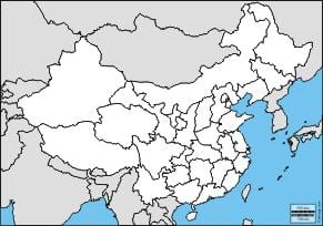 trống bản đồ Trung quốc