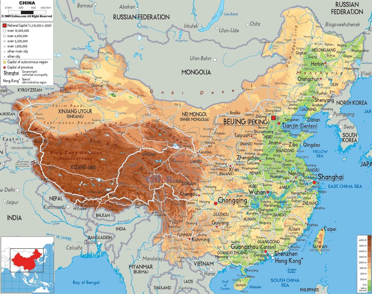 bản đồ Trung quốc