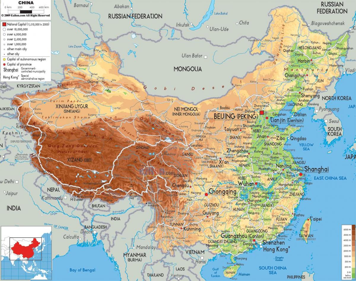 bản đồ của Trung quốc có thể