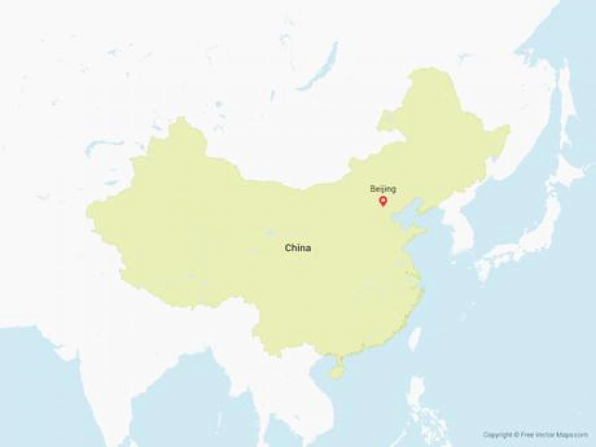 véc tơ bản đồ của Trung quốc