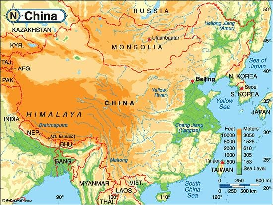 Trung cao độ bản đồ