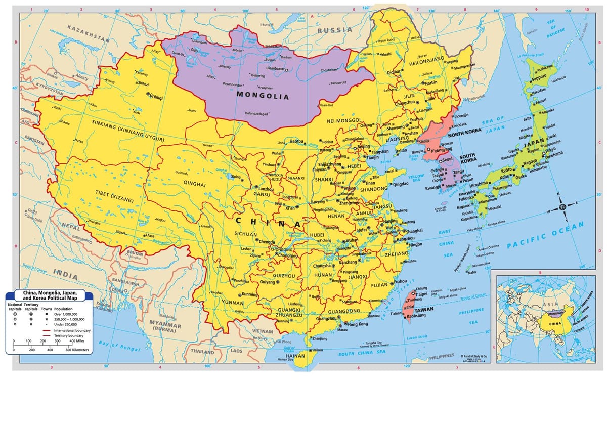 bản đồ cho Trung quốc