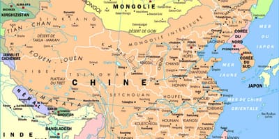 Chine bản đồ