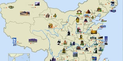 Bản đồ du lịch Trung quốc