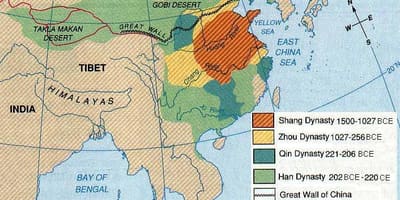 Cổ đại Trung quốc địa lý bản đồ