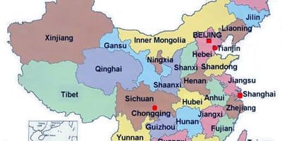 Tỉnh bản đồ Trung quốc