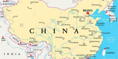 Trung quốc vốn bản đồ thành phố