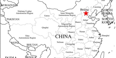 Trung quốc phác thảo bản đồ