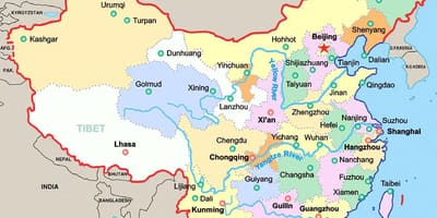 Trung quốc trên bản đồ