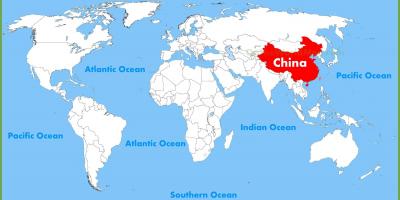 Trung quốc trên bản đồ thế giới